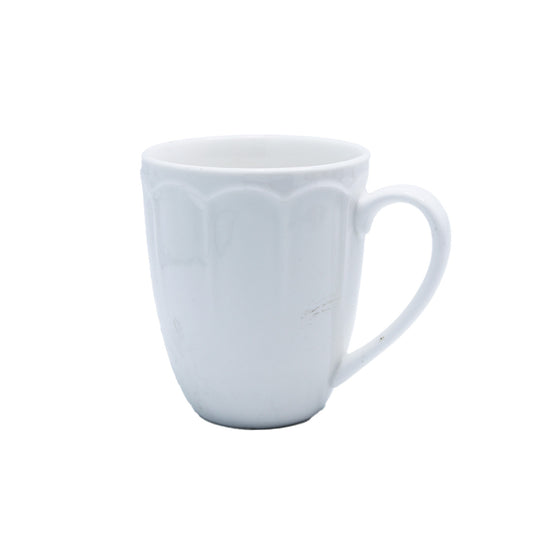 Mug Image 10X9Cm White  Embossed