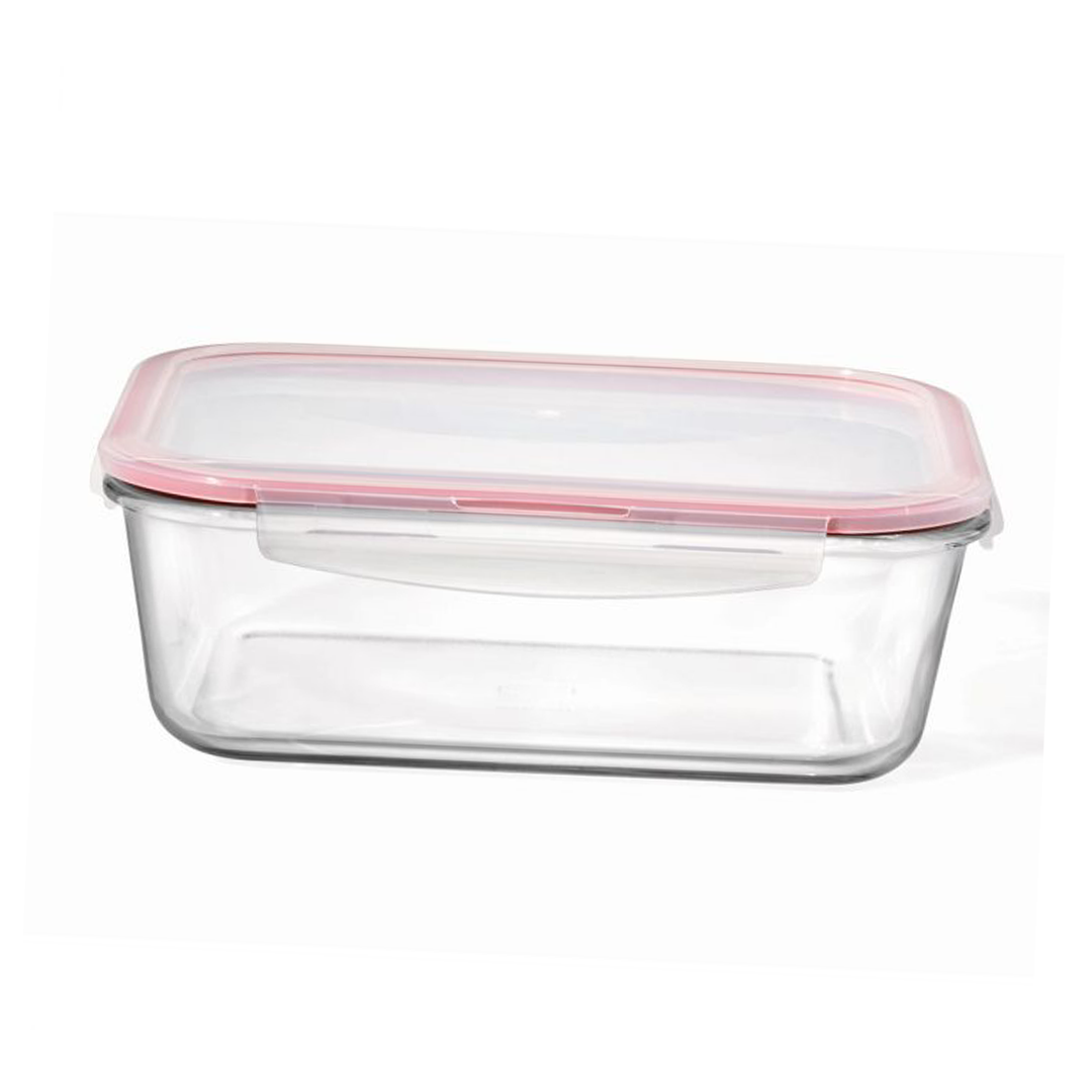 Food Saver 1020Ml 2Div 20X15X6 4Side Lock Glass