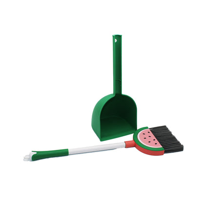 Dustpan & Broom Set Mini Hooded Watermelon