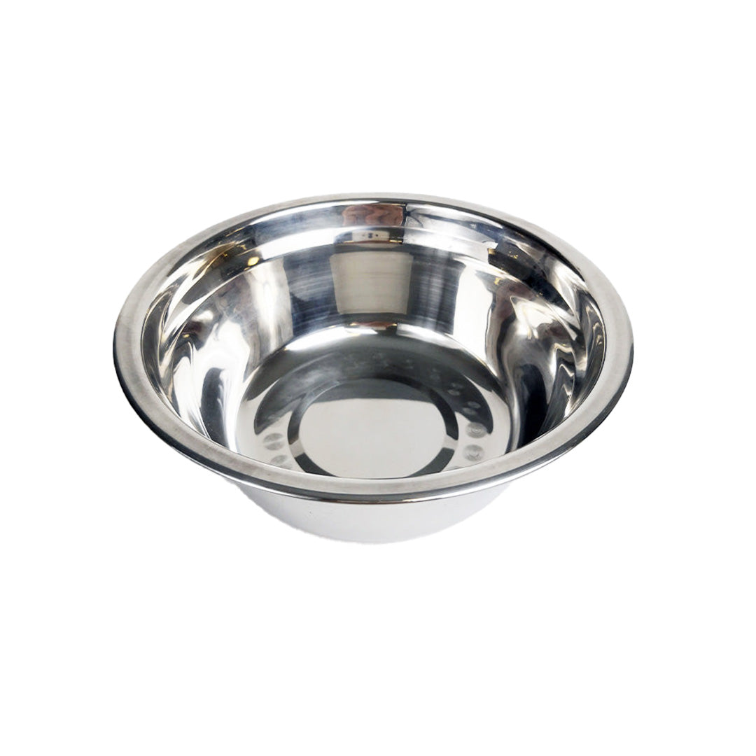 Bowl 23.5Cm Deep Stainless Steel Light Duty