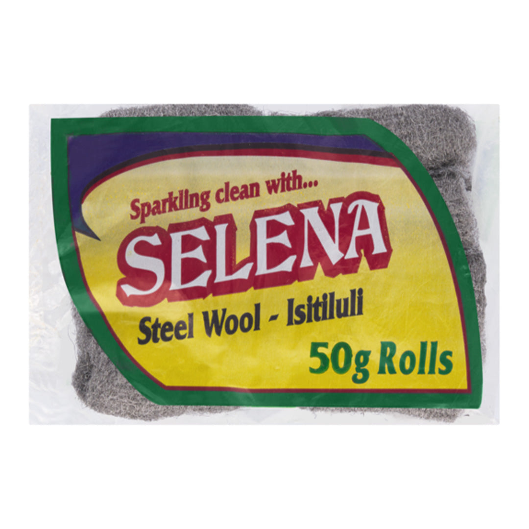 Selena Steelwool Rolls 8Pc 50G