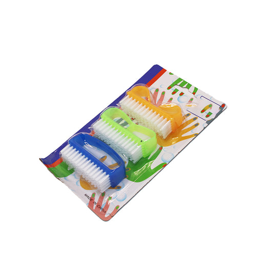 Nail Brush 3Pc Carded