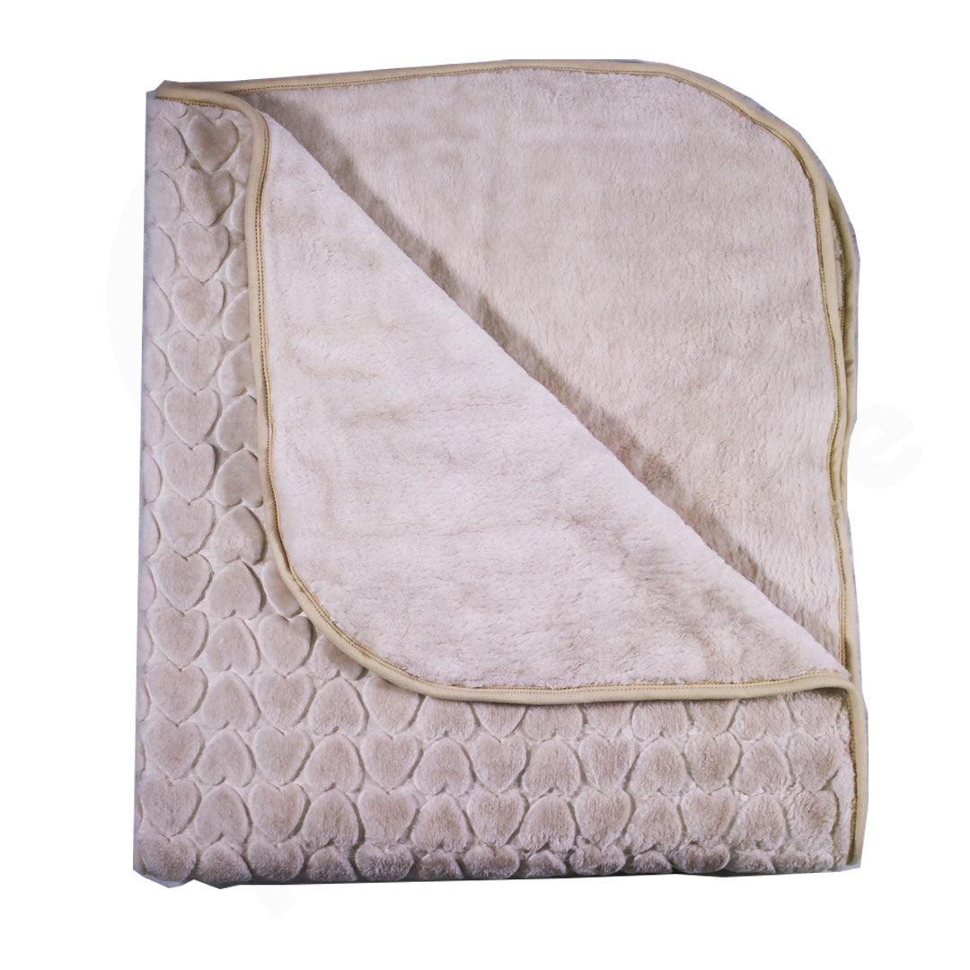 Blanket Mink Embossed Baby MoosasMegaStore