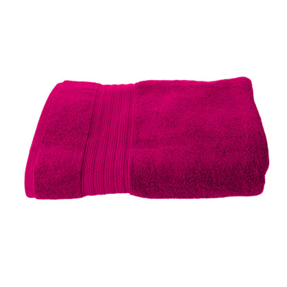 Bath Sheet Fuchsia 90X165 Egyptian