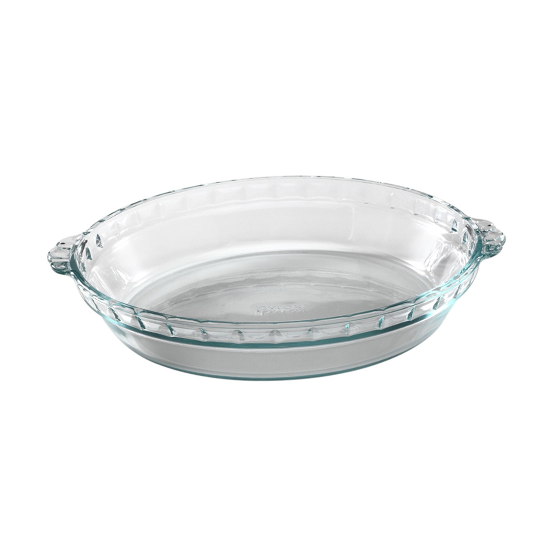 Pie Dish 22Cm Clear 2Handle