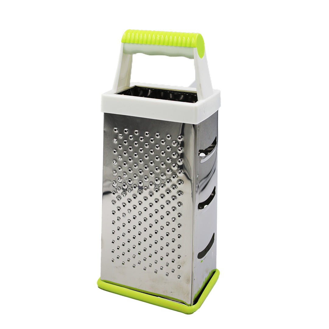 Grater 4Sided 17X9Cm Plastic  Handle/Base