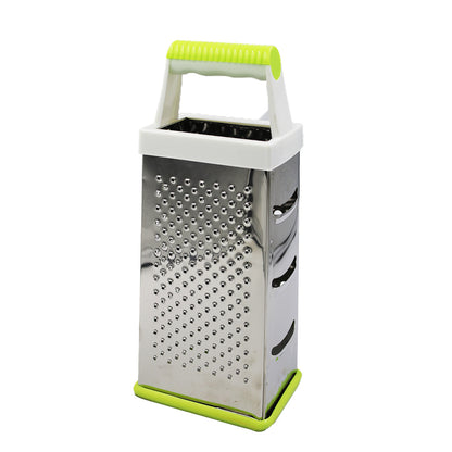 Grater 4Sided 17X9Cm Plastic  Handle/Base