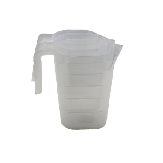 Jug 3Pc Measuring Clear Plastic