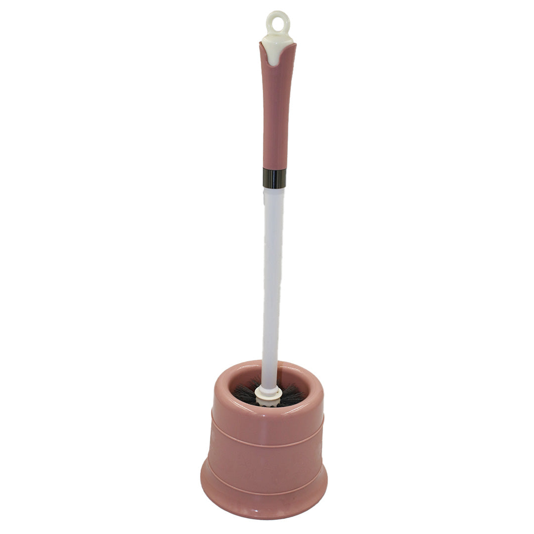 Toilet Brush Set 2Pc 46Cm Round