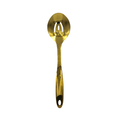 Spoon 26Cm Slotted Gold