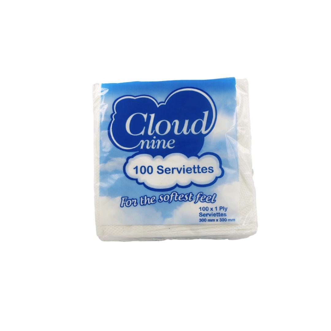 Cloud Nine Serviettes 100S 1Ply