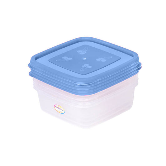 Container 5Pc Square 500Cc 6108 F