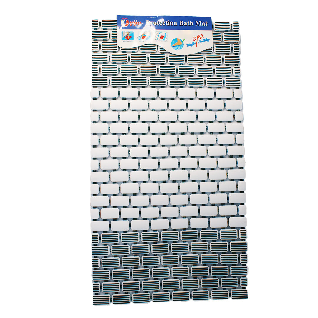 Bath Mat Safety 72X40Cm Bricks Suction