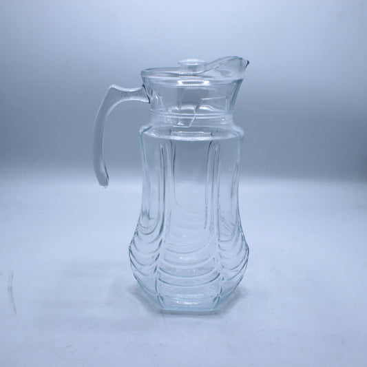 Jug 1.8L Clear Embossed  G-Horse