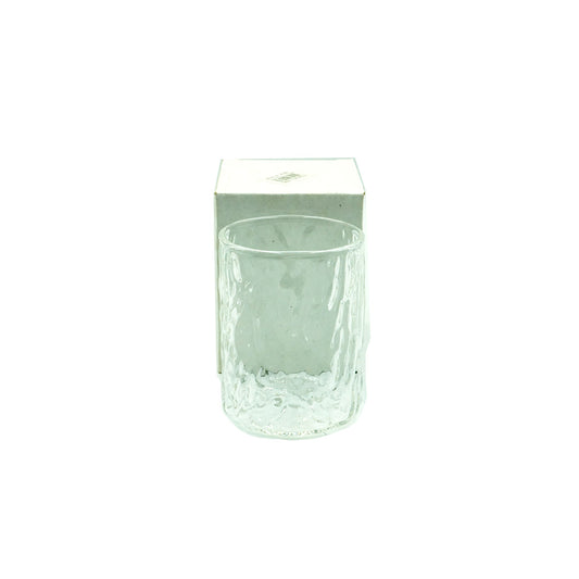 Tumbler 10X7.54Cm 300Ml Clear Embossed