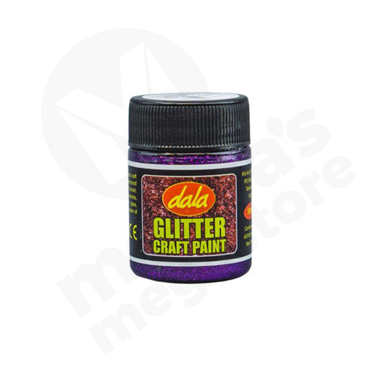 Paint 50Ml Plum Craft Glitter Dala