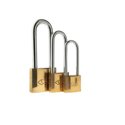 Lock Brass 32Mm Long Shackle Brent