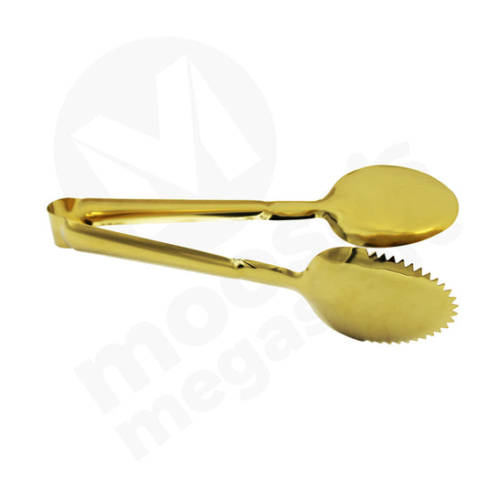 Tong 24Cm Stainless Steel  One Piece Gold Runtai