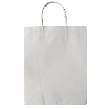 Gift Bag 32.5X26X12Cm White Paper