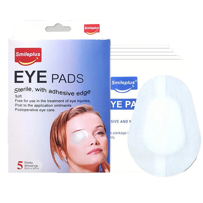 Eye Pads 5Pc 5Cmx5Cm Aid First