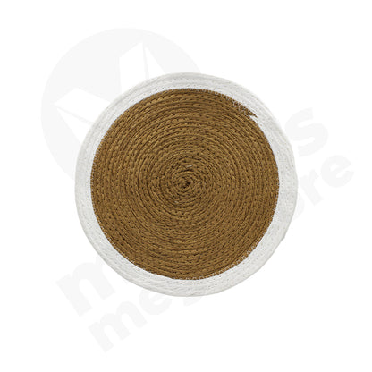 Place Mat 30Cm Woven Assorted