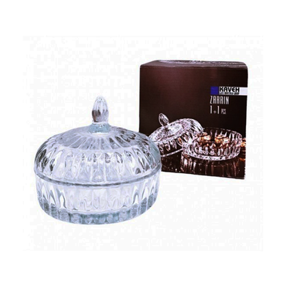 Candy Bowl 13Cm  Dome Lid Zarrin