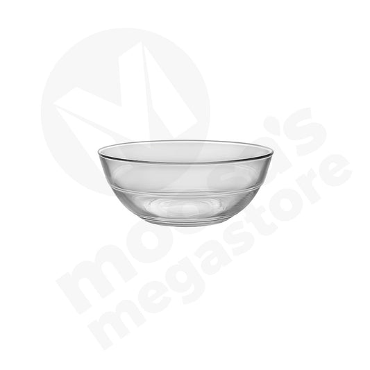 Bowl 14X5.5Cm Clear Glass Sahand Loose