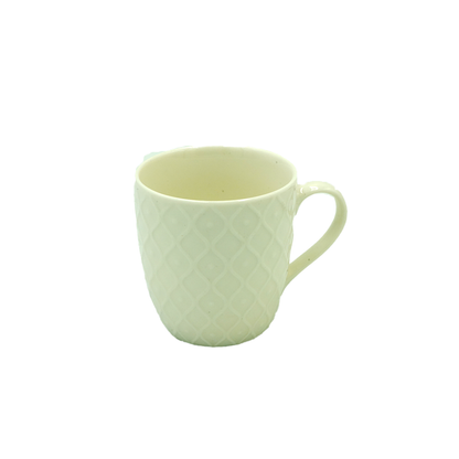 Mug Image 8X7.5Cm White Embossed With Prints