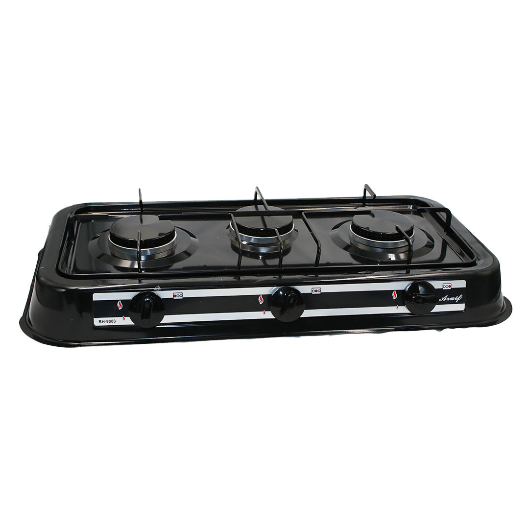 Gas Stove 3Plate Enamel Aruif Rh-9003