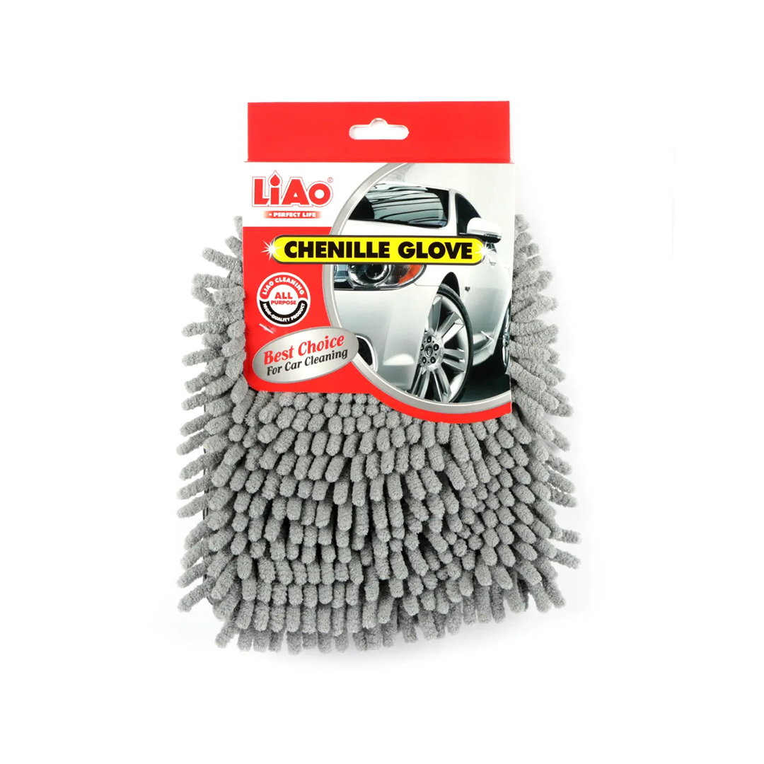 Liao Glove  Chenille And  Microfibre