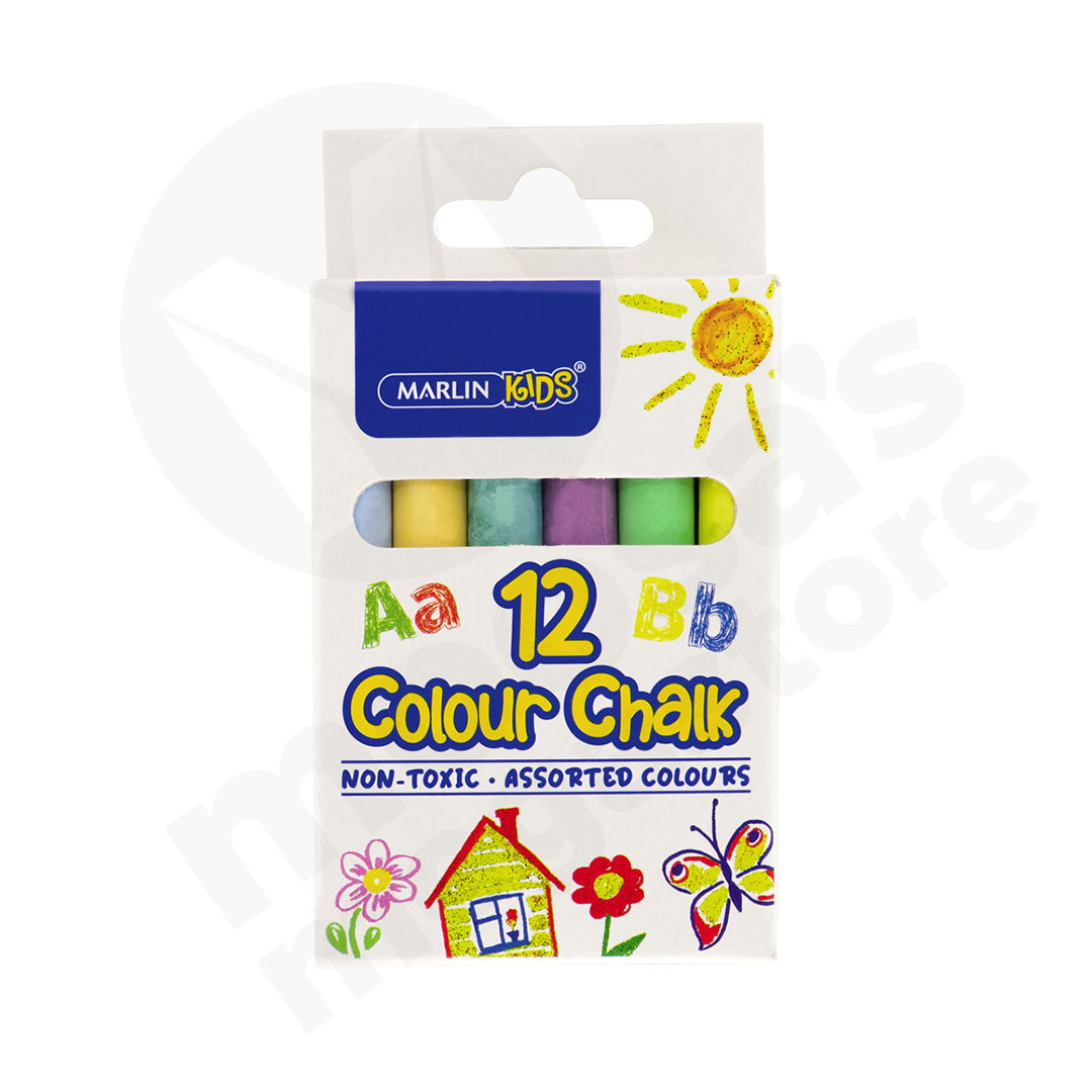 Marlin Chalk 12Pc Colour