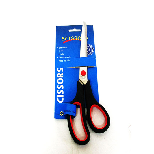 Scissors 26Cm Rubber  Handle