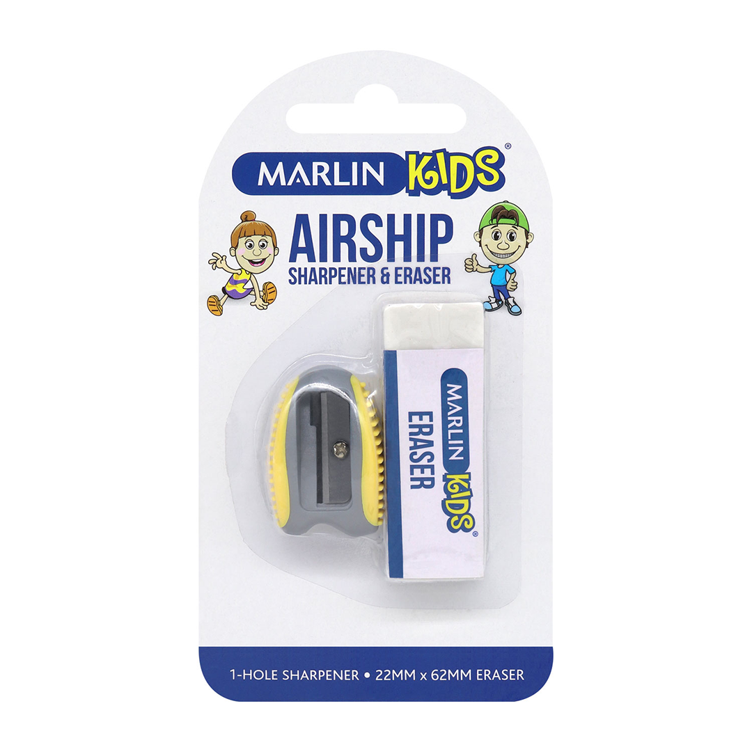 Sharpener & Eraser Airship Marlin