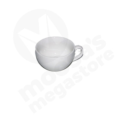 Cup & Saucer 7X10Cm Cappuchino White