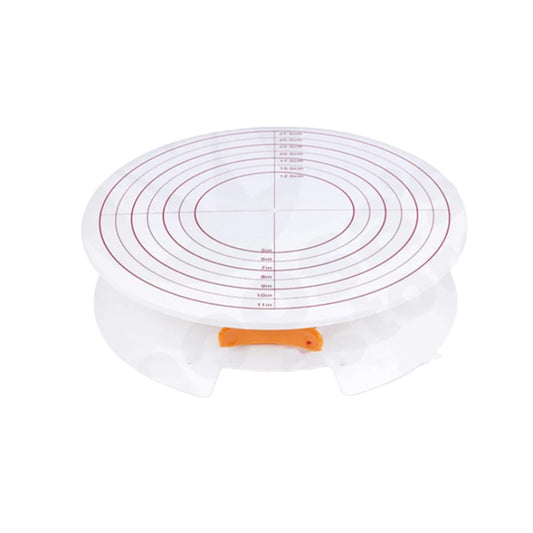 Cake Stand 30Cm Turnable Plastic Yujue