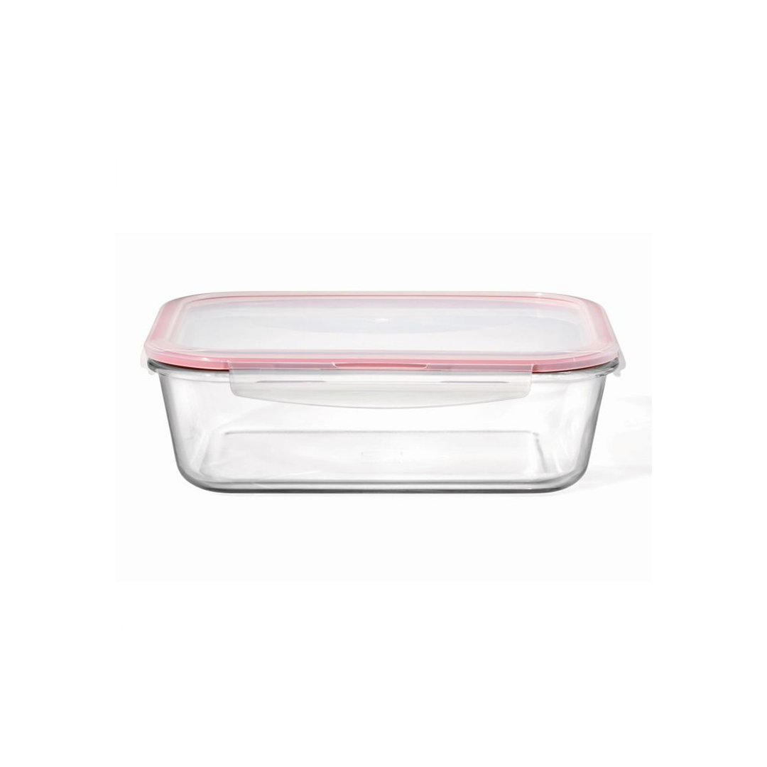 Food Saver 450Ml 2Div 16X12X6 4Side Lock Glass