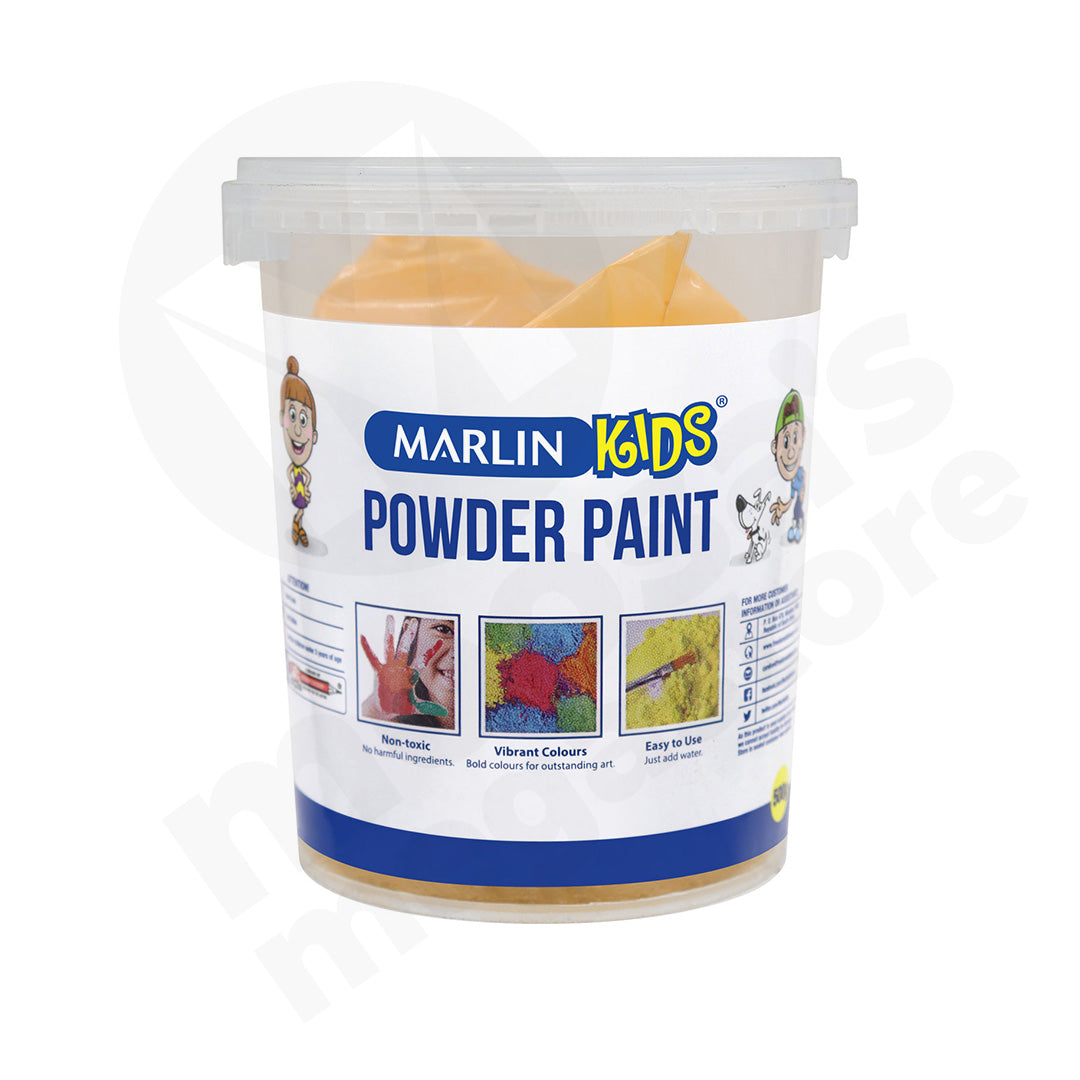 Marlin Paint Powder 500G Bucket Orange