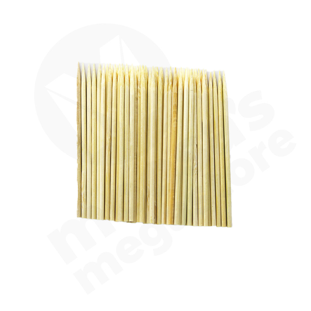 Skewer Bamboo 10Cmx100Pc Poly Bag