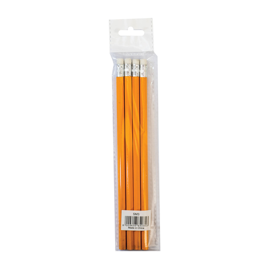 Marlin Pencil 4Pc Yellow