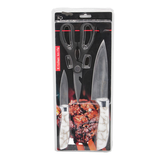 Knife Set 3Pc Stainless Steel  Priorty Chef