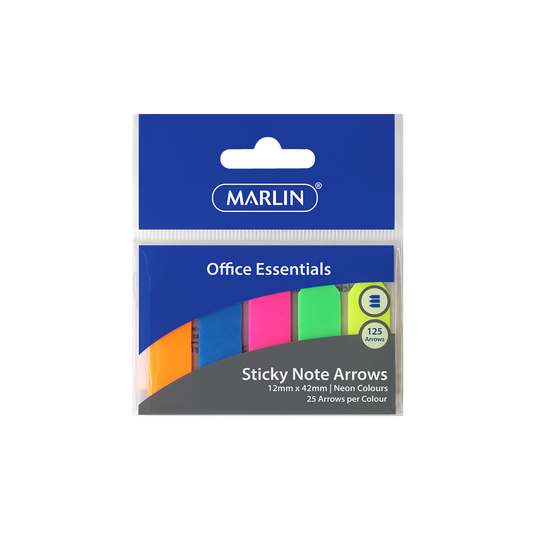 Marlin Sticky Note Arrows 125Pc