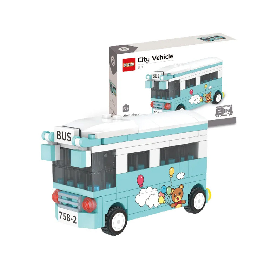 Toys Blocks 102Pc City Vehicle 758A