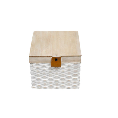 Jewel Box 12X15X15Cm Wooden