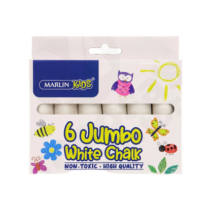 Marlin Chalk 6Pc White Jumbo