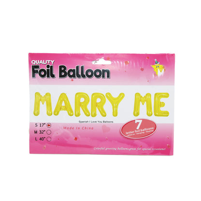 Baloon Foil 17" Marry Me