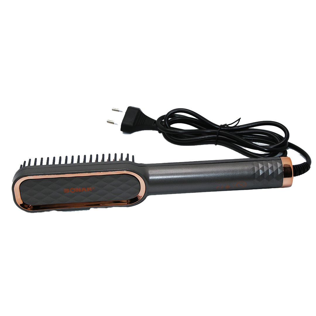 Hair Straightner Brush Sn-601 Sonar