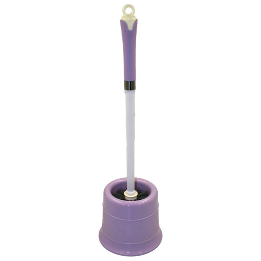 Toilet Brush Set 2Pc 46Cm Round