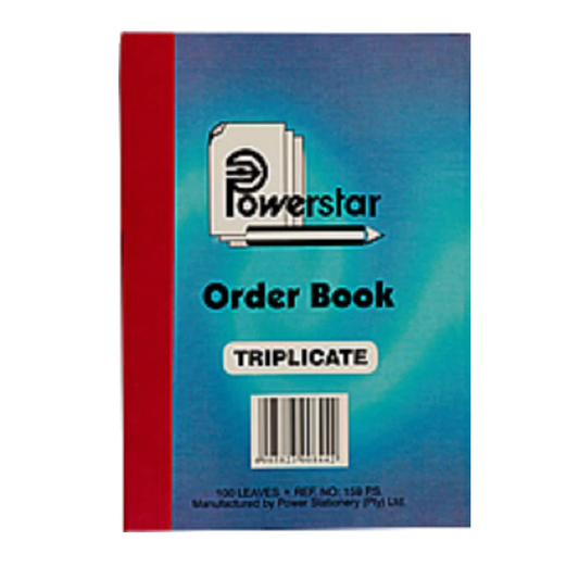 Order Book Triplicate A5 Powerstar