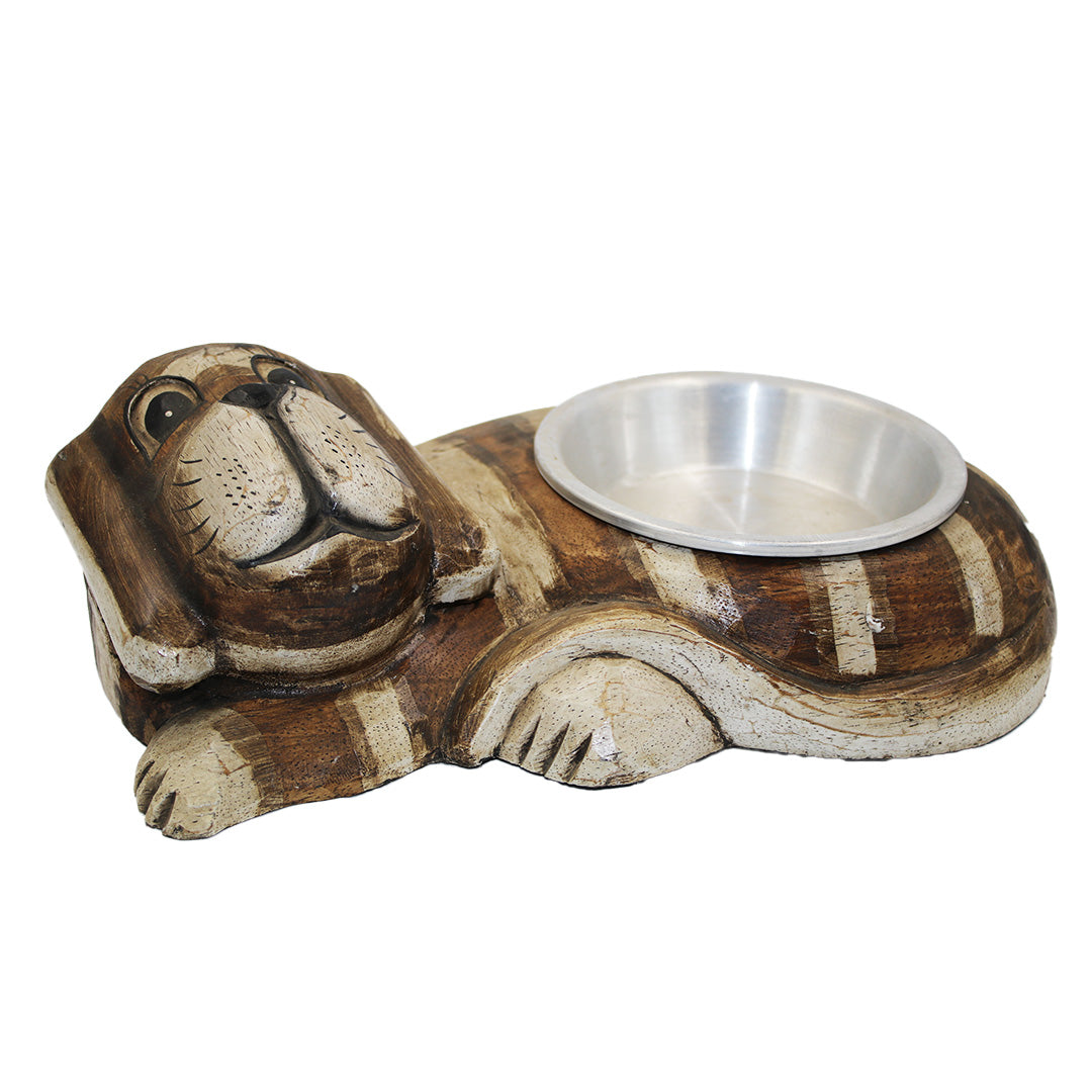 Cat/Dog Feeding Bowl Wooden