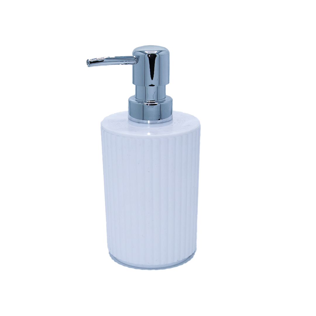 Soap Dispenser 10X7Cm Round Ribbed